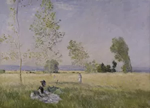 South France Gallery: Summer, 1874. Artist: Monet, Claude (1840-1926)