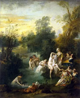 Images Dated 9th March 2011: Summer, c1730