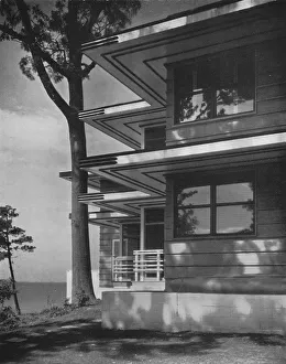 C G Holme Prints: Summer cottage... on Gibson Island, Maryland, 1933