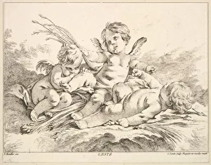 De La Rue Louis Felix Gallery: Summer. Creator: Louis Felix de la Rue