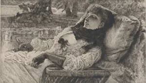 James Jacques Tissot Gallery: Summer Evening, 1881. Creator: James Tissot