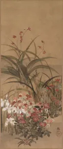 Early Edo Period Prints: Summer Flowers, mid 1600s. Creator: Kitagawa S?setsu (Japanese, active 1639-50)