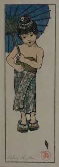 Turquoise Collection: A Summer Girl, 1905. Creator: Helen Hyde