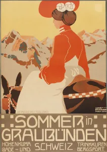 Graubunden Prints: Summer in Graubünden, 1905