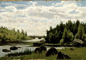 Summer greenery, 1870-1880. Creator: Fanny Churberg