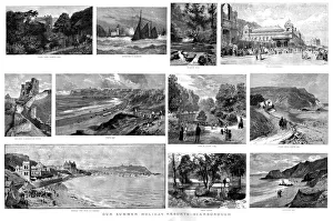 Variety Collection: Our Summer Holiday Resorts-Scarborough, 1888. Creator: Unknown