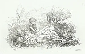 Millais John Everett Prints: Summer Indolence, 1861. Creator: John Everett Millais