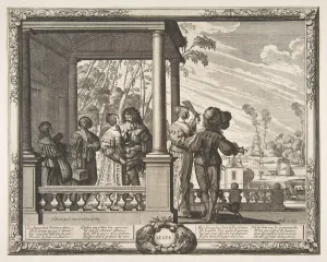 Leaving Home Prints: Summer (L Ete), ca. 1637. Creator: Abraham Bosse