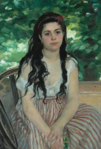 Summer (La Bohemienne), 1868. Artist: Renoir, Pierre Auguste (1841-1919)