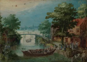 Loading Prints: Summer Landscape, c1615-1620. Creator: Christoffel van den Berghe