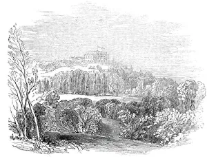 Albert Prince Consort Collection: Summer Palace at Wurtemburg - from His Royal Highness Prince Alberts drawing, 1845