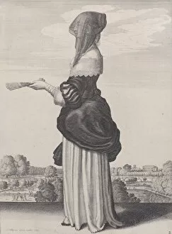Collet And Xe9 Collection: Summer, from The Seasons, 1643-44. 1643-44. Creator: Wenceslaus Hollar