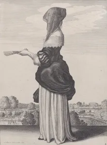 Summer, from The Seasons, 1643-44., 1643-44. Creator: Wenceslaus Hollar Summer, from The Seasons, 1643-44., 1643-44. Creator: Wenceslaus Hollar
