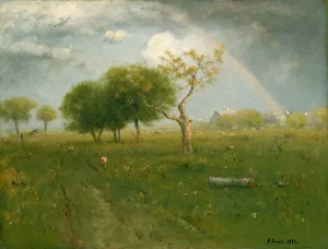 Inness George Prints: After a Summer Shower, 1894. Creator: George Inness