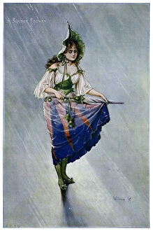 Shower Collection: A Summer Shower, 1899