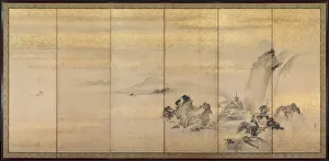 Summer and Winter Landscapes (one of a pair), 1600s. Creator: Kano Naonobu (Japanese, 1607-1650)