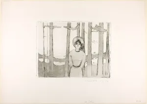 Voice Prints: Summernight. The Voice, 1894. Creator: Edvard Munch