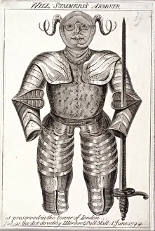 Will Summerss armour, as preserved in the Tower of London, 1794