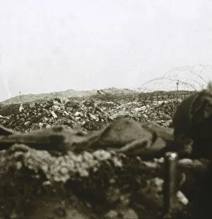 Grand Est Prints: The summit, Les Eparges, northern France, c1914-c1918