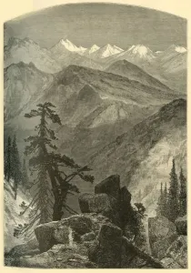 Rocky Prints: Summit of the Sierras, 1874. Creator: W. Roberts