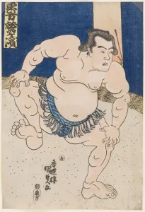 Sports His Prints: Sumo Wrestler Koyanagi, c. 1830