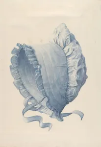 Shurtliff Collection: Sun Bonnet, c. 1938. Creator: Wilford H. Shurtliff