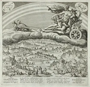 Johannes Sadeler I Prints: The Sun, c1585. Creator: Johann Sadeler I