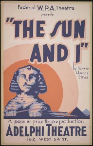 The Sun and I, New York, 1937. Creator: Unknown