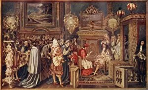 Images Dated 9th April 2019: The Sun King Louis XIV, Of France, With His Brilliant Court, 1664, (c1930)