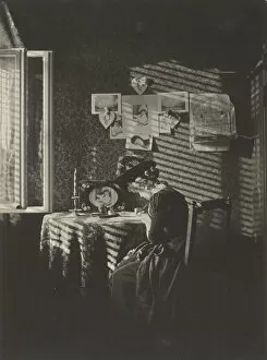 Correspondence Collection: Sun Rays - Paula, Berlin, 1889, printed 1920 / 39. Creator: Alfred Stieglitz