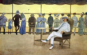 Lance Thackeray Prints: Sun Worshippers, 1908. Artist: Lance Thackeray