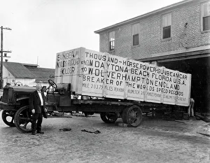 Slug Prints: Sunbeam 1000hp World Land speed record attempt at Daytona 1927