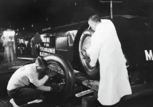 Slug Prints: Sunbeam 1000hp World Land speed record attempt at Daytona 1927