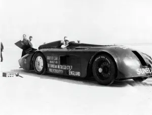 Slug Prints: Sunbeam 1000hp World Land speed record attempt at Daytona 1927