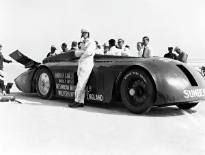 Slug Prints: Sunbeam 1000hp World Land speed record attempt at Daytona 1927