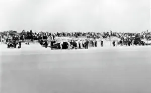 Sunbeam Prints: Sunbeam 1000hp World Land speed record attempt at Daytona 1927
