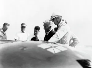 Sunbeam Prints: Sunbeam 1000hp World Land speed record attempt at Daytona 1927