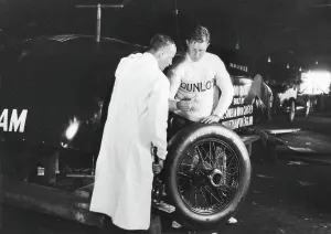 Sunbeam Prints: Sunbeam 1000hp World Land speed record attempt at Daytona 1927
