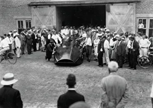 Sunbeam Prints: Sunbeam 1000hp World Land speed record attempt at Daytona 1927