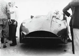 Sunbeam Prints: Sunbeam 1000hp World Land speed record attempt at Daytona 1927