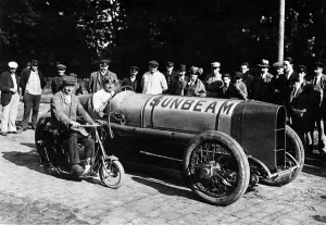 Sunbeam 350 hp, Rene Thomas. Creator: Unknown