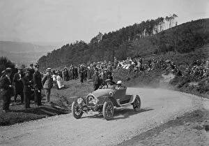 Bend Gallery: Sunbeam competing in the South Wales Auto Club Caerphilly Hillclimb, Wales, pre 1915