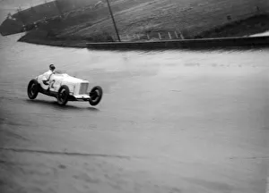 Barc Prints: Sunbeam racing at a BARC meeting, Brooklands, 16 May 1932. Artist: Bill Brunell