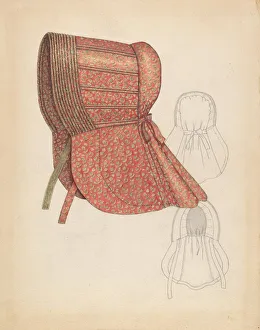 Sunbonnet, c. 1936. Creator: Roberta Spicer