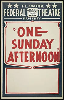 One Sunday Afternoon, Jacksonville, FL, 1938. Creator: Unknown