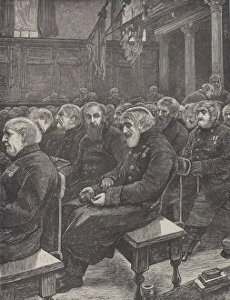 Hospital Prints: Sunday at Chelsea Hospital (from The Graphic, vol. 3), February 18, 1871