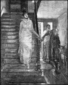 Sunday Best Prints: Sunday Morning in 'Old Virginia' by E. A. Abbey, 1881. Creator: Joseph Swain