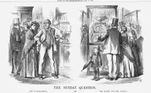 The Sunday Question, 1869. Artist: John Tenniel