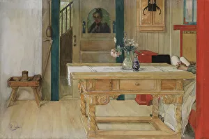 Sunday Prints: Sunday Rest. Creator: Carl Larsson