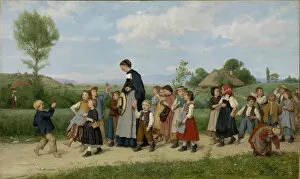 The Sunday School Walk, 1872